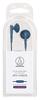 Audio-Technica ATH-C200IS BL Wired Earphones with Microphone, Semi-Open Type, Blue
