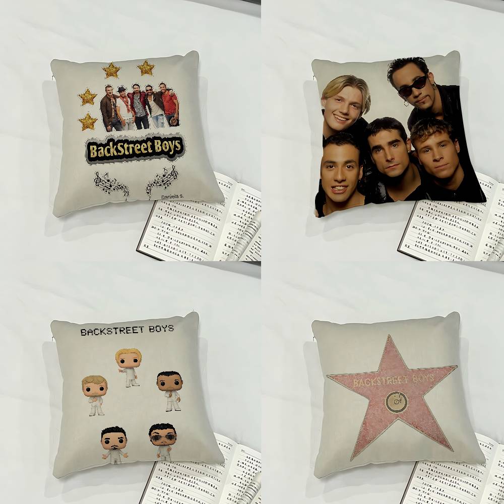 BBackstreet BBoys BSB Case Plush Fabric Soft Pillowcase Double Sided Print Cushion Cover Household Gifts