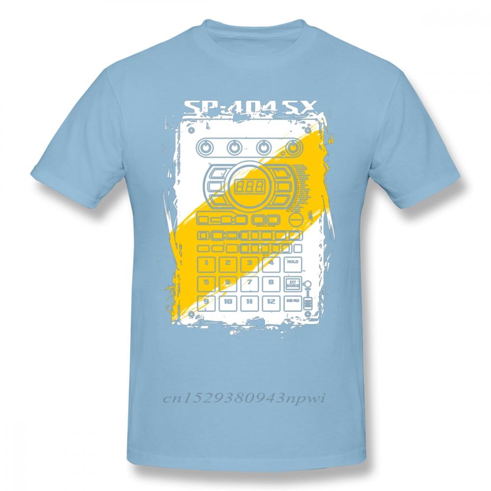 Roland SP404 SX Tee Shirt Mens Fashion Electronic Musical Instruments T Shirt Pure Cotton Classic Crewneck Tshirt