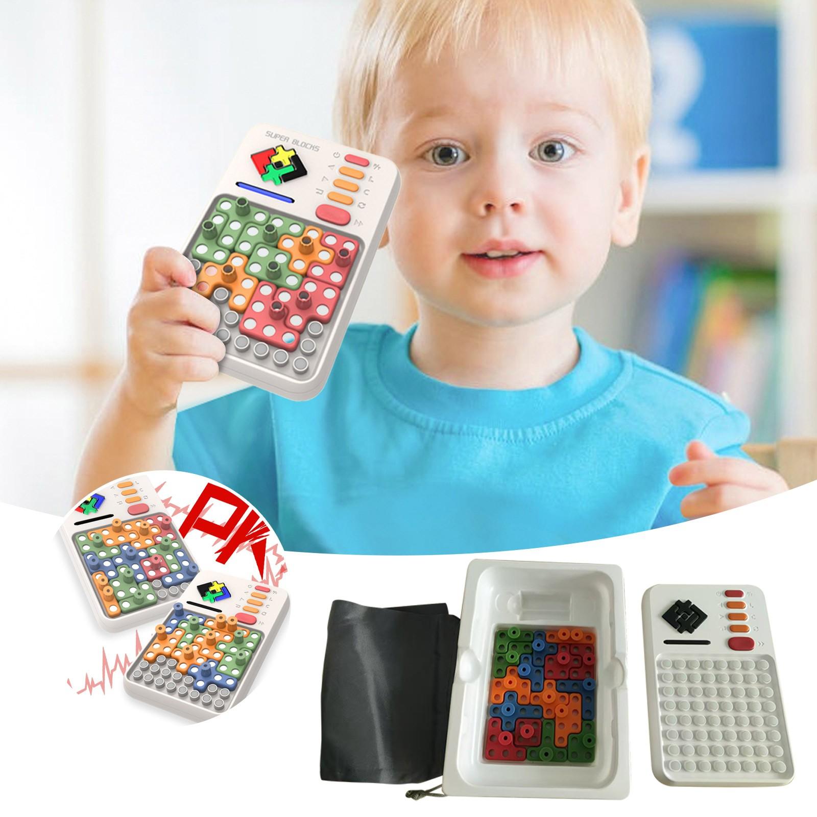 

Building Kids Childrens Puzzle Playset With 0+ Challenges Six Dynamic Modes Multifunctional Brain Training For Memory Reaction And for 4-6