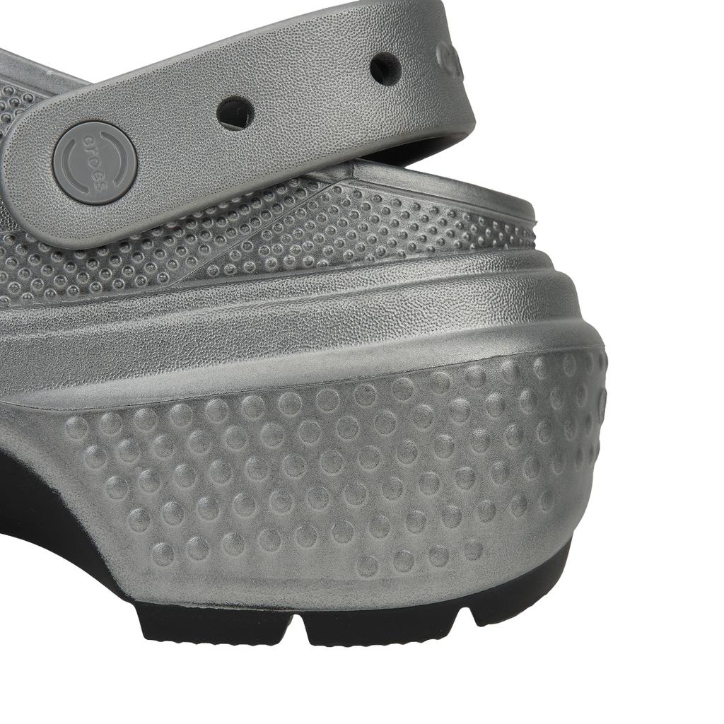 Crocs Eva Fashion Breathable Clogs Women Footwear Silver 210362-040