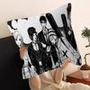 Anime N-NANA Black and White Comics Pillow Cover Sofa Cushion Cover Home Room Decoration Children Gift
