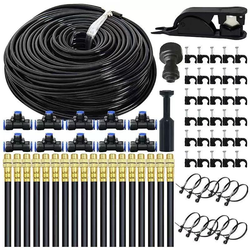 Adjustable Angled Garden Sprinkler Set Drip Irrigation System Heat Resistant For Efficient Watering In Yard And Lawns