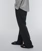 MUSINSA STANDARD [Cooltandard] One-Pleat Wide Elastic Waist Slacks [Dark Gray]