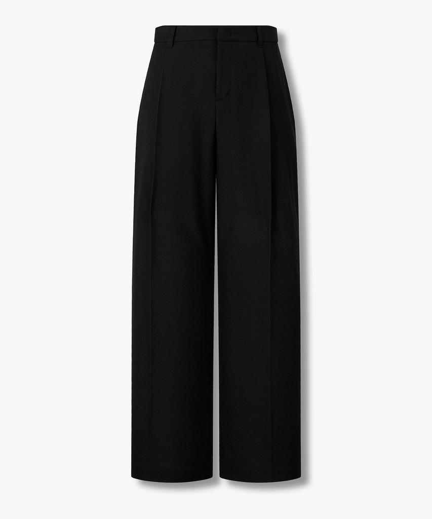 STUDIO TOMBOY [Men] Single-Pleat Slacks Pants_Black 91M6231241