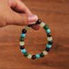 Jewelry bracelet, turquoise European and American popular bracelet, crystal tiger's eye stone beaded bracelet.