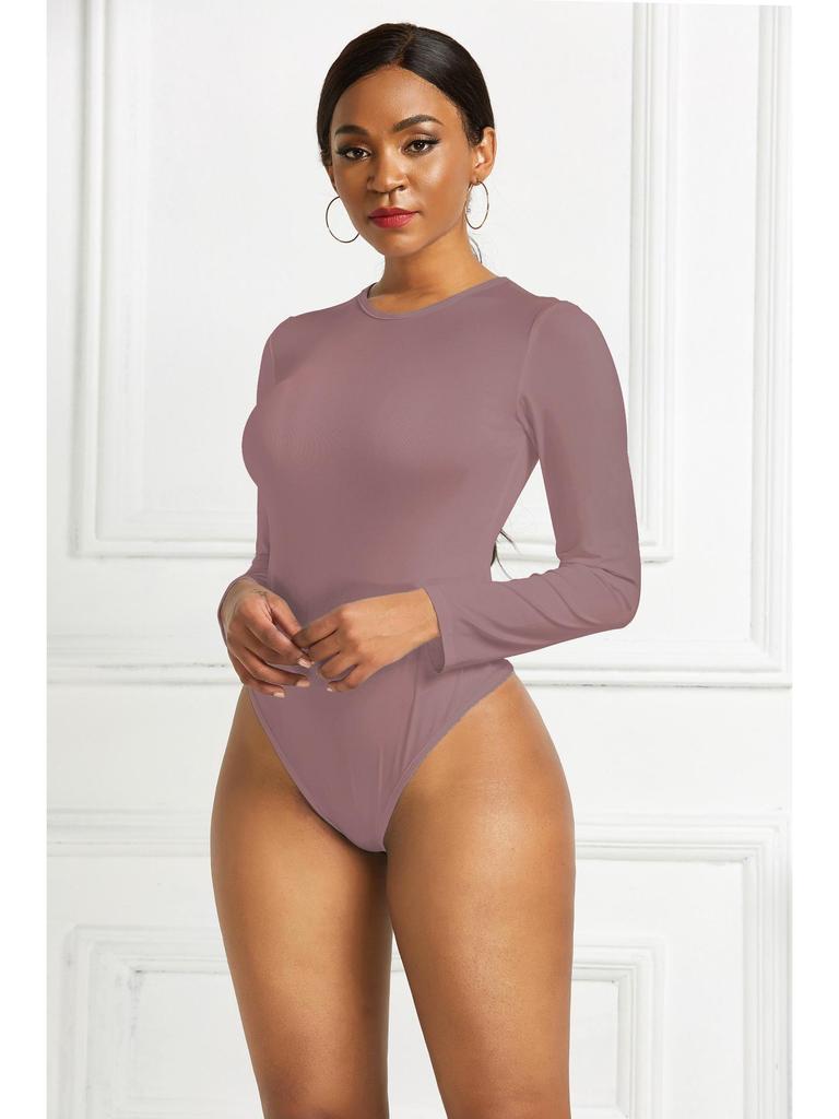 13-Color European Sexy Long Sleeve Jumpsuit Dress - Autumn Collection