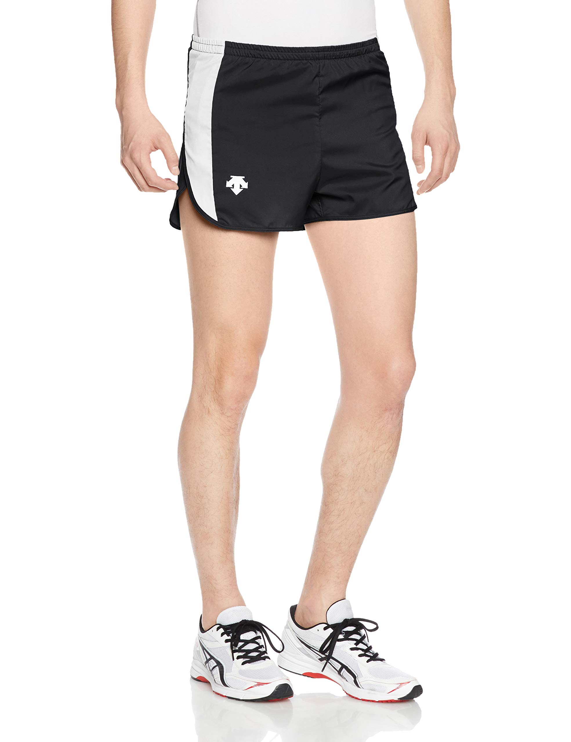 

Беговые брюки Slit Team Water Repellent Lightweight BLK O [DESCENTE] чёрный