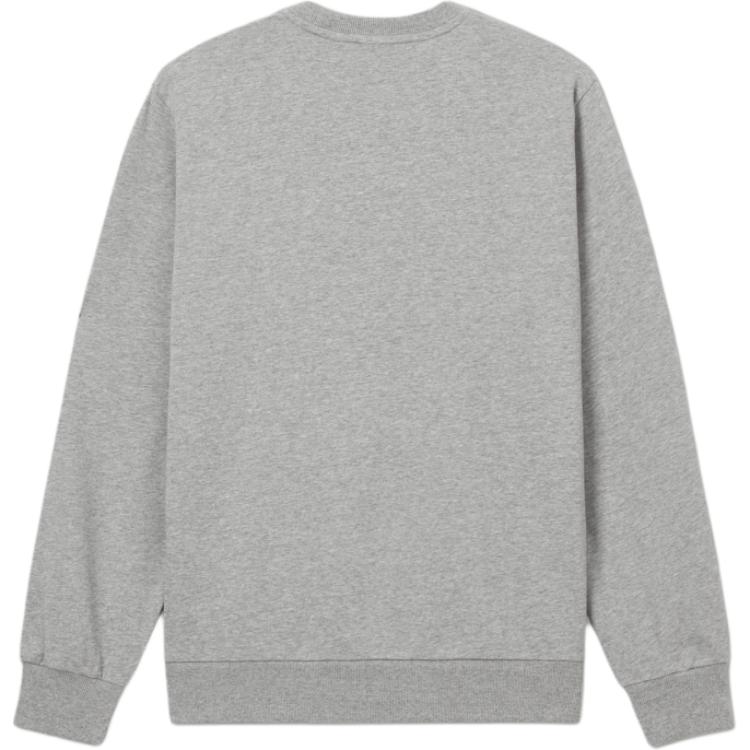 Levis Simple Comfortable Versatile Casual Logo Print Long Sleeve Sweatshirt Men sweatshirt Gray 003YS-0000