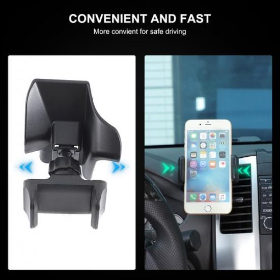 Center Console Air Outlet Mobile Phone Holder Clip For Nissan Frontier 2009-2017