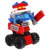 2-in-1 Building Blocks Fire Department Fire Pickup
