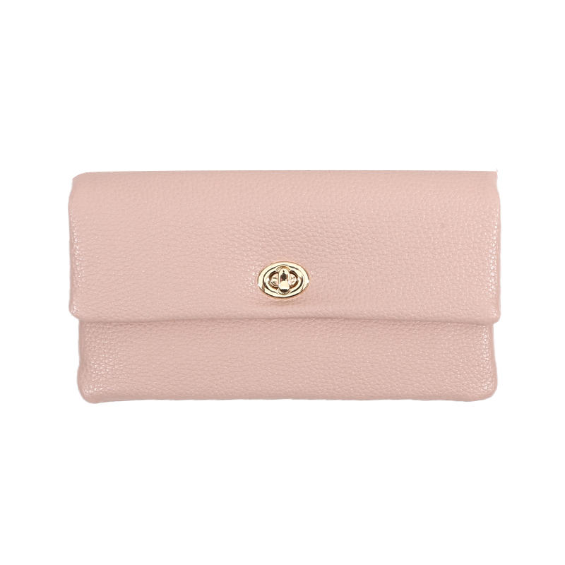 Stylish Women Wallets Long Hasp PU Leather Purses Portable Money Bag Solid Color Simple Multifunctional Coin Holder Fashionable Ladies Purse
