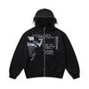 NEPLEURE Women's Casual Hooded Cardigan with Fur Collar