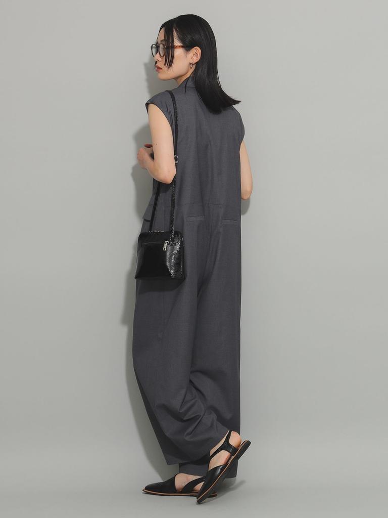 Ray Beams Women's Tailored Collar Jumpsuit/All-in-One Suit, Gray 0