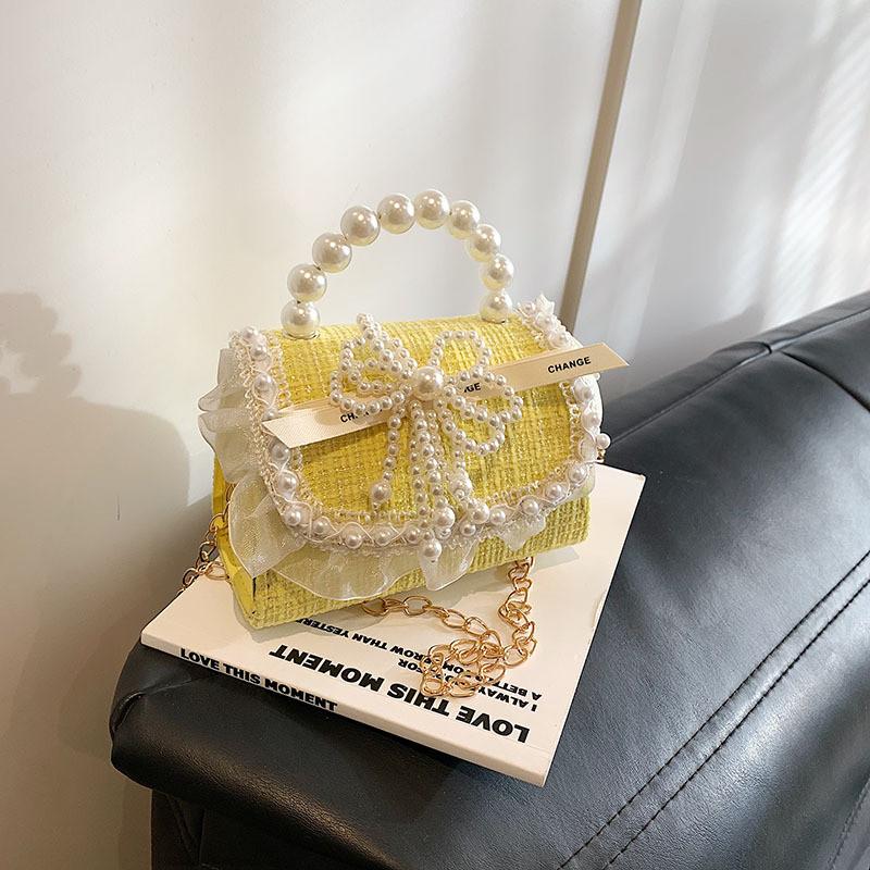 Cute And Stylish Red Girls' New Year Bag With Adorable Bow For Kids And Toddlers