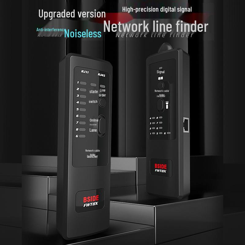 Digital Cable Locator: Anti-Interference Tracker for Accurate Line Tracing and Wire Testing in Weak Current Engineering.