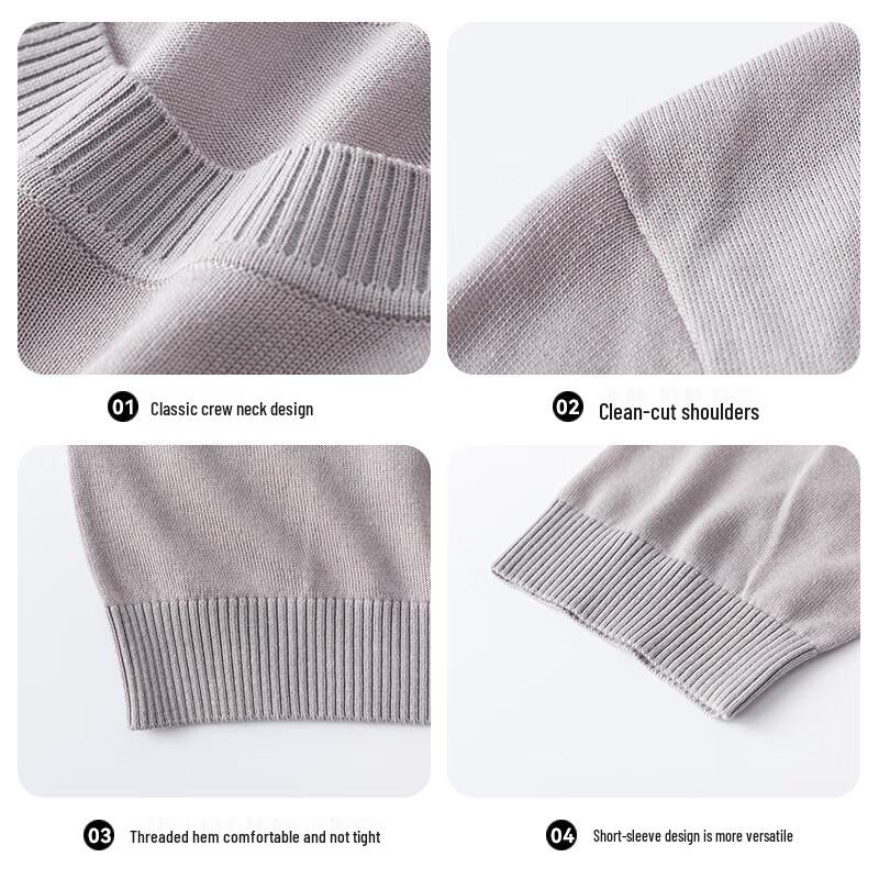 Women's Mulberry Silk Blend Short Sleeve Knit T-Shirt