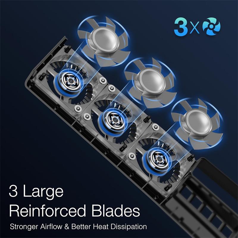 Cooling Fan For Ps5 Pro Intelligent Temperature Control Low Noise Fan For Ps5 Pro Disc & Digital Edition