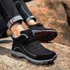Men Women Winter Warm Add Velvet Thick Cotton Boots Non-slip Rubber Sole Boots