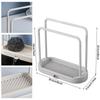 1PCS Detachable Kitchen Dishcloth Holder Rag Hanger Sink Sponge Holder Storage Rack Shelf for Bathroom Scrubber Brush Organizer