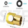CO2 Refill Adapter, Machine Accessories, Compact, And Easy-to-install Metal Replacement Connector