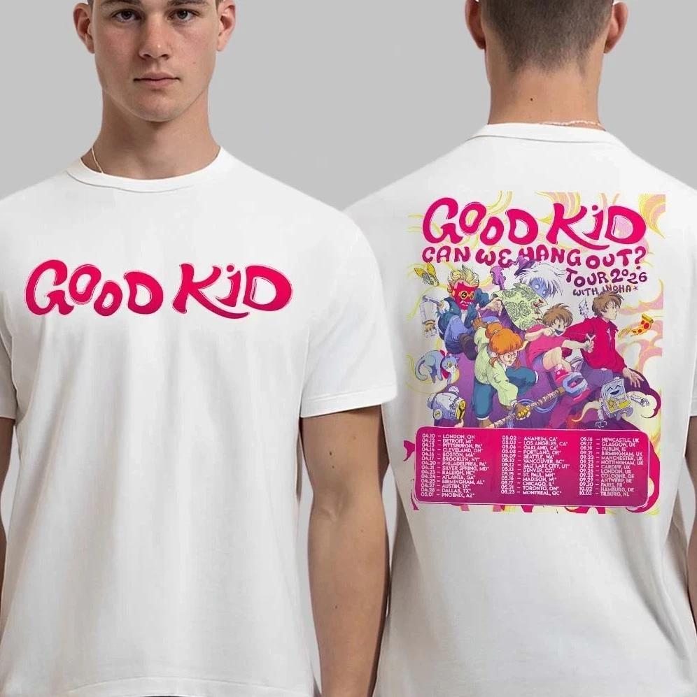 

Good Kid Band Can We Hang Out Tour 2026 With Inoha World Tour Schedule T-Shirt M