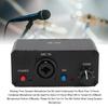 Microphone Preamp High Gain 48V Phantom Power XLR Output Mic Preamplifier for Dynamic and Condenser Microphones Booster