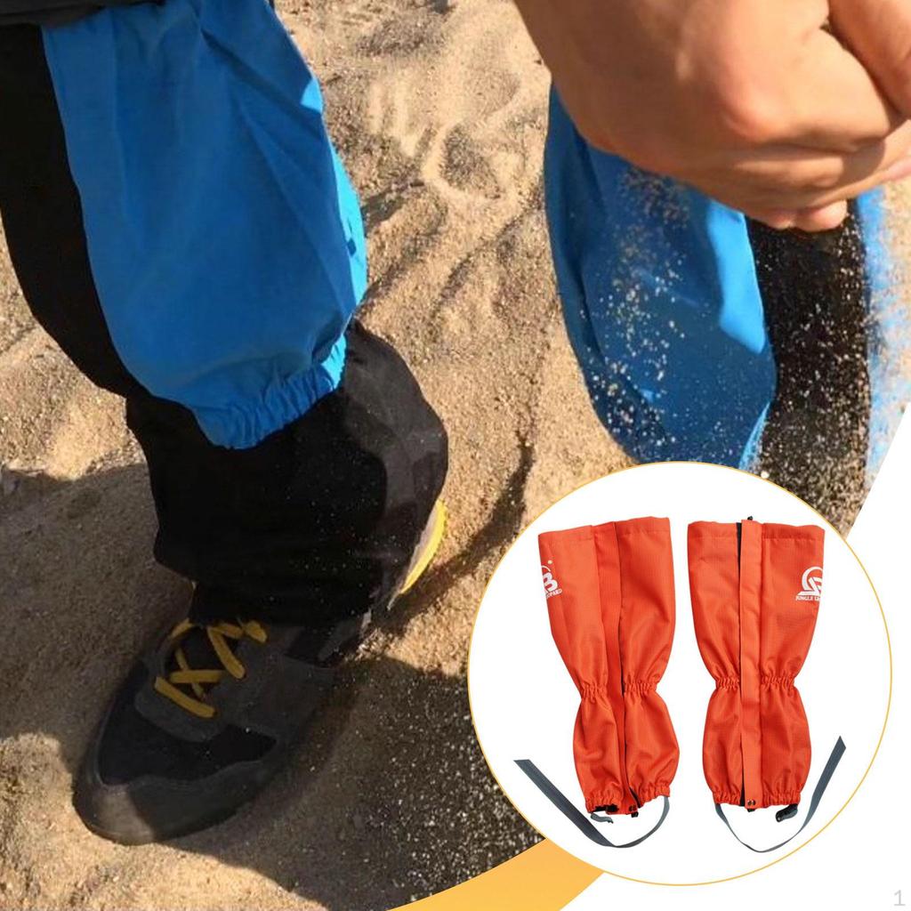 Snow Leg Gaiters Men Women Protective for Outdoor Adventures Hiking Climbing