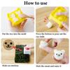 Rice Ball Molds Sushi Rice Decorating Mold With 1 Pcs Rice Ball Maker Shake 1 Pc