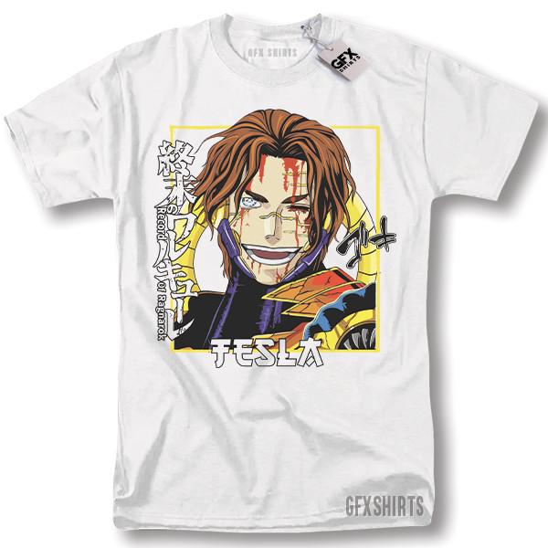 Record Of Ragnarok Tesla Shirt Buddha Anime Manga Cosplay Graphic T-Shirt