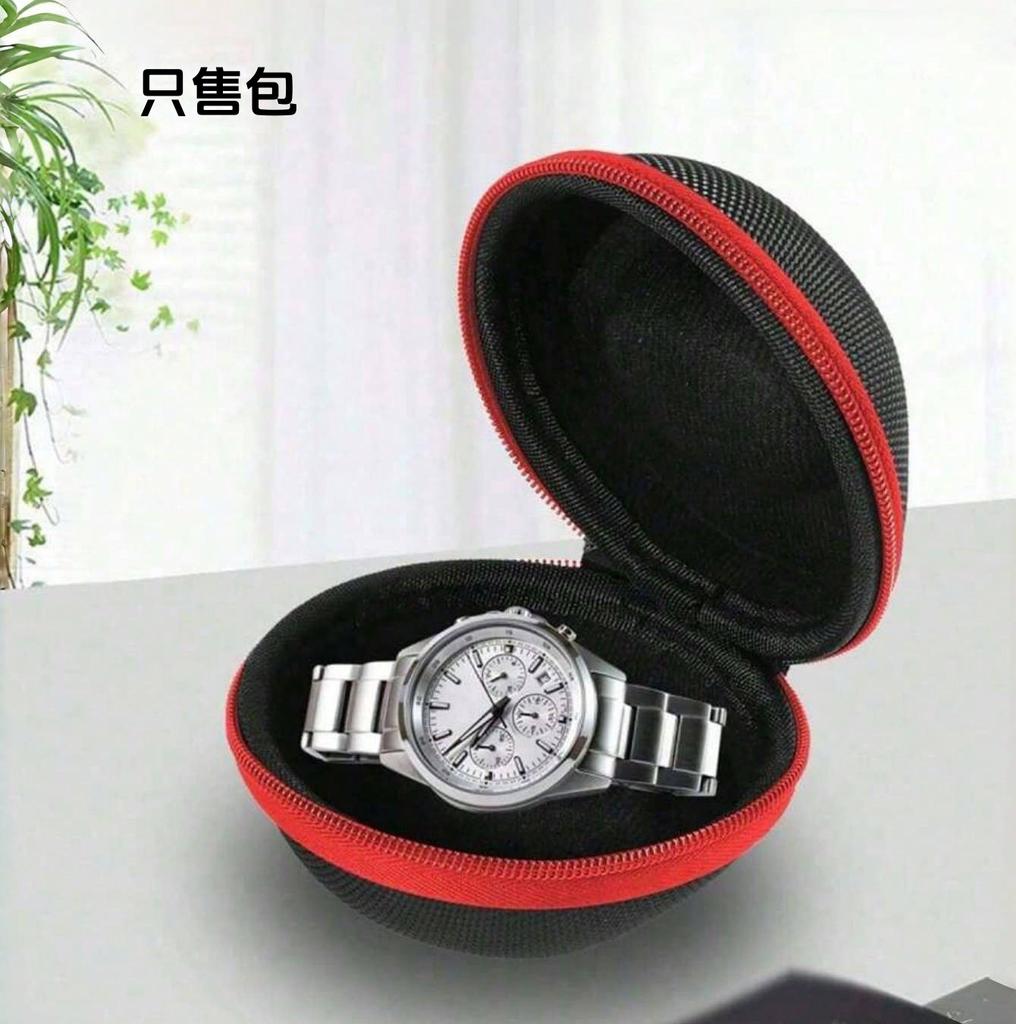 Prenosné EVA puzdro na jedny hodinky na cesty Organizér na ukladanie hodiniek Držiak na hodinky Vodotesné pre chytré hodinky Nádoba so zipsom