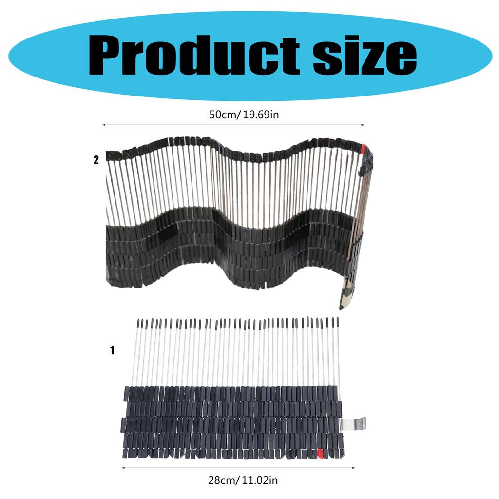 Adjustable Contour Gauge MultiSurface Pipe Profiler Pipe Profiling Tool With Precise Angle Measurement 280mm/500mm