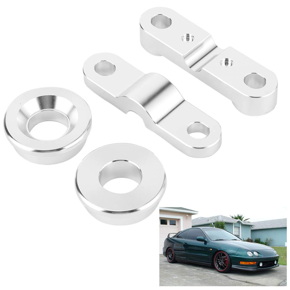 Front Rear Shifter Bushing Kit - Aluminum Alloy Replacement for Honda Civic/Delsol B16 B18