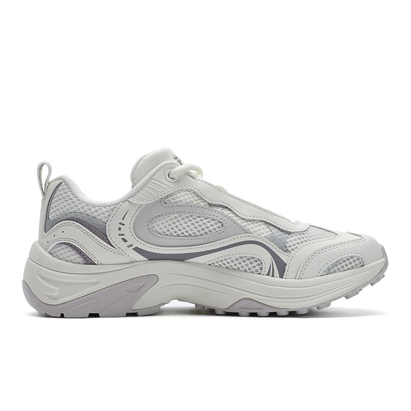 New FILA FLUXION Sichuan Flow Shoes Low Top Casual Shoes Women's White Purple F12W532115FSC