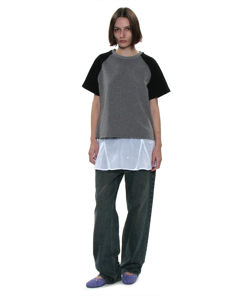 PARTIMENTO WOMEN Pwc Colorblock Oversized Everyday Tea_Charcoal