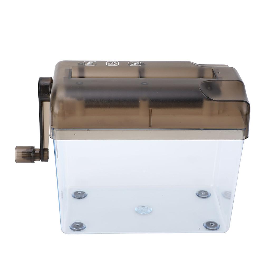 Mini Hand Shredder Handheld Portable Manual A6 Documents Paper Cutting Tool Office Desktop