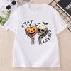 Creepy Unisexs Halloween Tshirt Casual Cotton Short Sleeve Cute Skeleton Hands T Shirt Funny Halloween Skull Tee Spooky Season