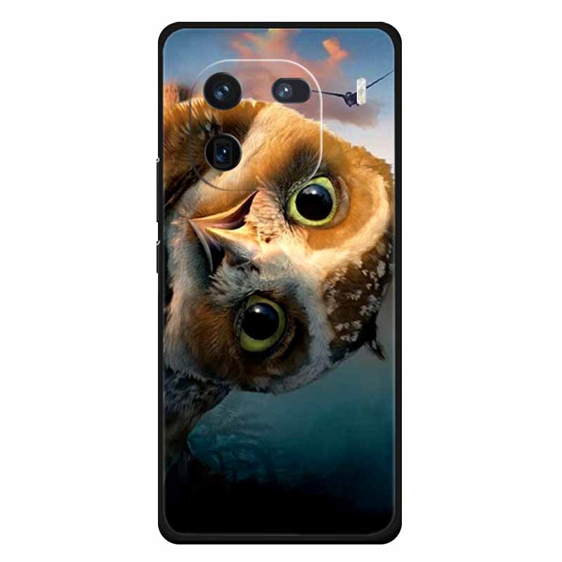 Für Vivo Iqoo 12 Hülle Weiches Silikon Niedliche Katze Löwe Bedruckte Hüllen für Vivo iQOO 12 Pro Hüllen Luxuriöse Schutzhüllen Iqoo12