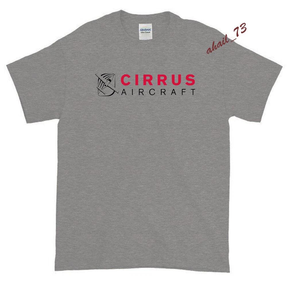 New Cirrus Aircraft Logo Men s T shirt American USA Size S -XXL S