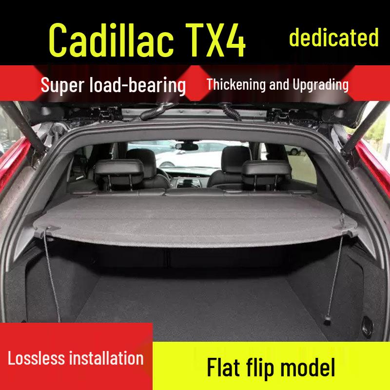 Cadillac XT4 Zadní přepážka zavazadlového prostoru a kryt úložné police