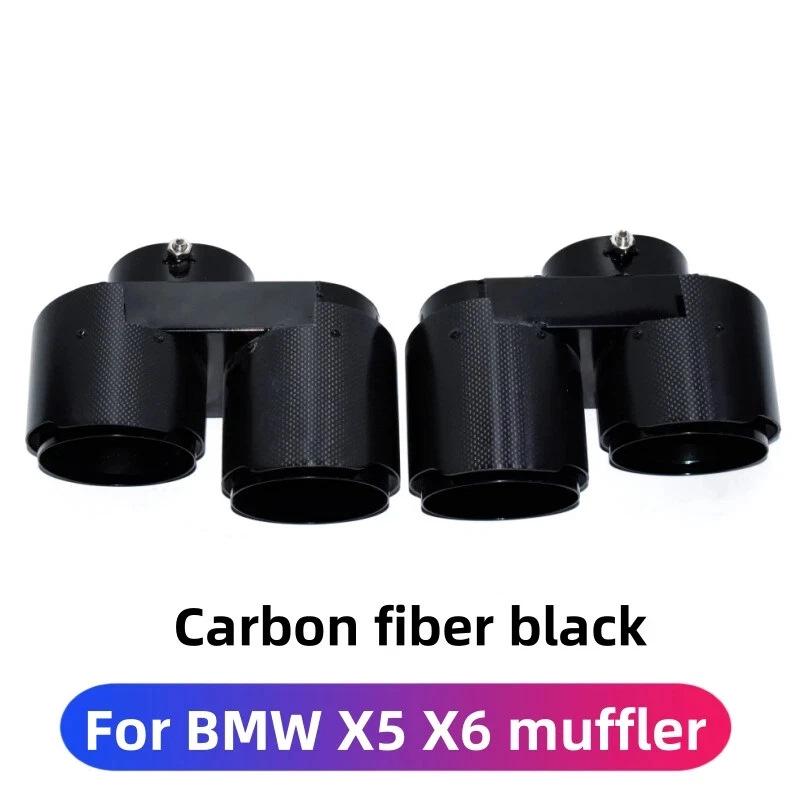 Kohlefaser-Auspuffendrohr für 2020-2024 BMW X5/X6 G05/G06