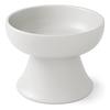 Nyagomi Porcelain Cat Dog Food Bowl Mino Ware Microwave Safe Large White
