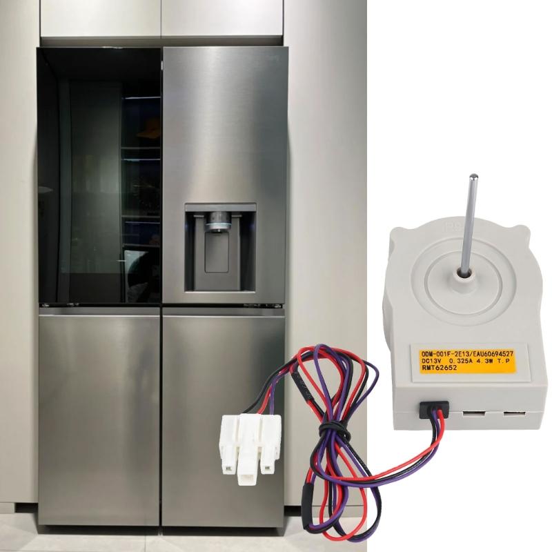 Direct Replacement Refrigerator Evaporator Motor Fast Assembly Strong Plastic Texture Fan Component for Refrigerator