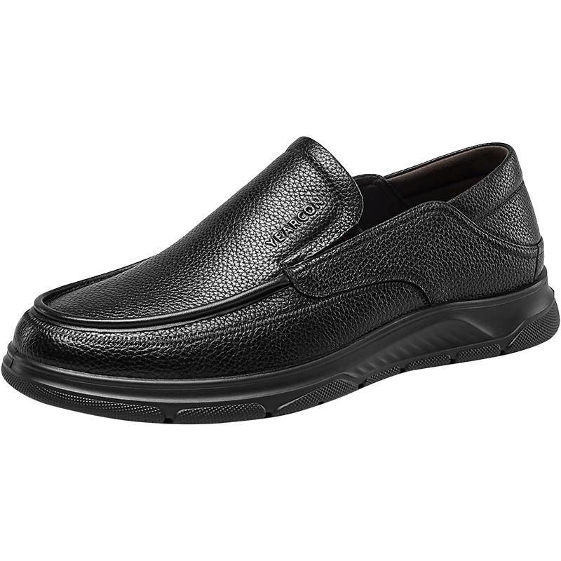 Men s Casual Slip-On Leather Loafers 41