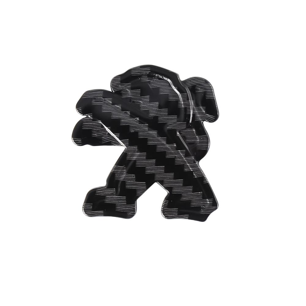 3D Metal Car Styling Steering Wheel Center Emblem Stickers Badge Accessories For Peugeot 3008 2008 107 307 408 206 207 208 508