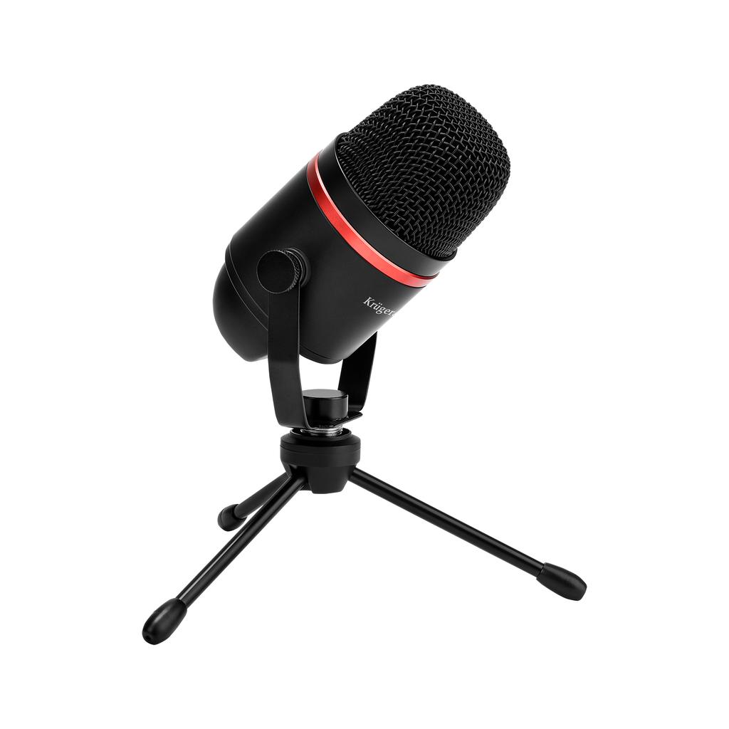 Kruger&Matz Warrior GV-200 USB Gaming Vlogger Microphone for Streaming