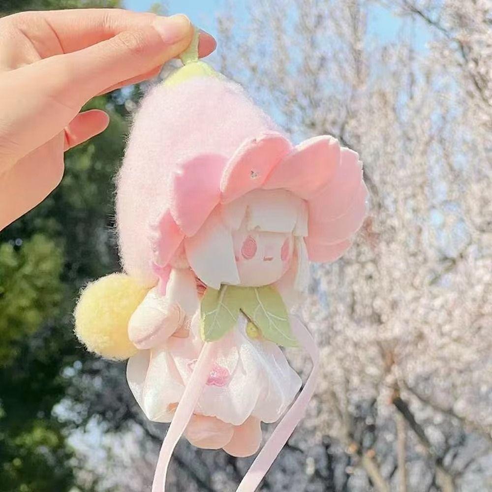 Cartoon Cotton Doll's Clothes Set Sakura Style 10/20cm Doll Clothes Kids Gift