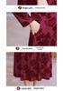 Retro Slimming Cheongsam Dress for Middle-aged and Elderly Women
