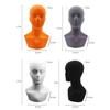 Craft Mannequin Head with Shoulder Mannequin Model Display Creative Male Head Model  Beginner