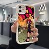 Anime A-Shaman King Phone Case For IPhone Air 17 Pro Max 16 E 15 14 Pro Max 13 12 11 Mini Plus Soft Silicone White Cover
